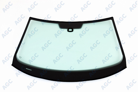 Фото MGC БЕЗ РГ! VOLKSWAGEN JETTA 2005- Стекло ветровое Зеленое - Solar control -ДД-VIN-Инкапс- Изм.шелк