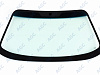 Фото MGC HYUNDAI SANTA FE/SANTA FE CLASSIC 2001- Стекло ветровое Зеленое/Голубая полоса