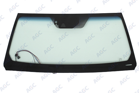 Фото MGC TOYOTA LAND CRUISER J300 2021- Стекло ветровое Зеленое/Голубая полоса + Шумоизоляция - Кам - С полным обогревом+обогрев зоны дворн  ДД- VIN