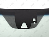 Фото MGC TOYOTA LANDCRUISER J200 2015- Стекло ветровое Зеленое/Голубая полоса -Шелк под Кам -С полным обогревом+обогрев зоны дворников - Шелк для ДД-VIN-Изм.шелк