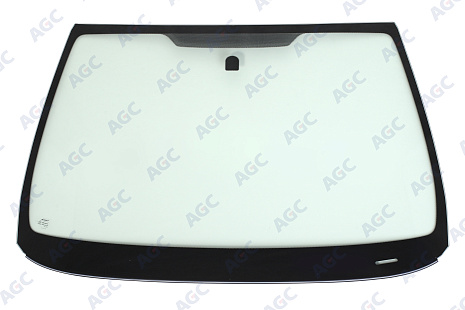 Фото NDG OPEL ASTRA J 2009- Стекло ветровое Зеленое - Solar Control -VIN - Нижний молдинг