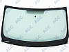 Фото MGC RENAULT TRAFFIC 2001-/OPEL VIVARO A 2001-/NISSAN PRIMASTAR 2003- Стекло ветровое Зеленое - Solar control -VIN - Изм.полож.держ.зерк