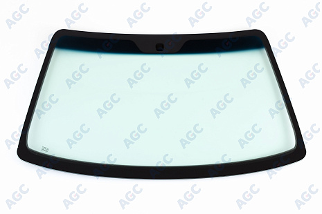 Фото MGC CHEVROLET LACETTI 5D/DAEWOO NUBIRA J200 2004-2013/RAVON GENTRA 2015- Стекло ветровое Зеленое/Голубая полоса