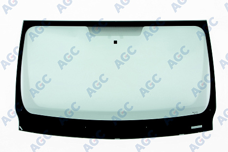Фото MGC RENAULT TRAFFIC 2001-/OPEL VIVARO A 2001-/NISSAN PRIMASTAR 2003- Стекло ветровое Зеленое - Solar control -VIN - Изм.полож.держ.зерк