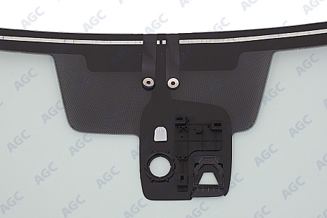Фото MGC NISSAN QASHQAI P32S 2014-2018 Стекло ветровое Зеленое + Шумоизоляция -Кам-С полным обогревом-ДД-Инкапс