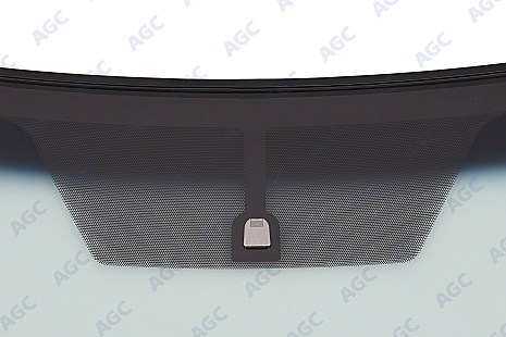 Фото MGC TOYOTA HIGHLANDER 2007- Стекло ветровое Зеленое/Голубая полоса -С обогревом зоны дворников-VIN
