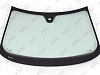 Фото NDG VOLVO S80/V70 /XC70 2006- Стекло ветровое Зеленое - Solar control -Место для ДД-VIN -Изм.шелк - Без молдинга