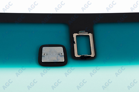 Фото AGC TOYOTA LANDCRUISER HDJ100 2002- Стекло ветровое Зеленое/Зеленая полоса -ДД-VIN