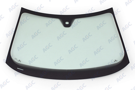 Фото NDG VOLVO S80/V70 /XC70 2006- Стекло ветровое Зеленое - Solar control -Место для ДД-VIN -Изм.шелк - Без молдинга