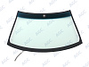 Фото MGC NISSAN ALMERA 2000-/ALMERA CLASSIC 2006- Стекло ветровое Зеленое/Голубая полоса + Solar control -С обогревом зоны дворников- Держ.зерк