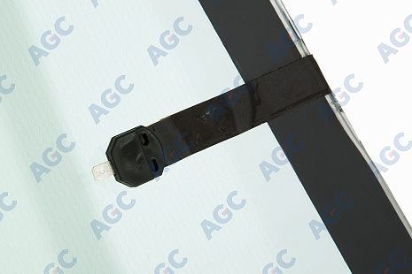 Фото MGC FORD TRANSIT 2006- Стекло ветровое Зеленое -С полным обогревом-ДД-VIN- Держ.зерк- Изм.шелк
