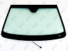 Фото MGC CHEVROLET CAPTIVA/OPEL ANTARA 2006- Стекло ветровое Зеленое/Голубая полоса + Solar control -С обогревом зоны дворников-ДД-VIN- Изм.шелк