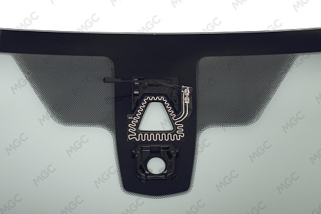 Фото MGC BMW X4 F26 2014- Стекло ветровое Зеленое - Solar control - Кам.трапеция -ДД- HUD- VIN