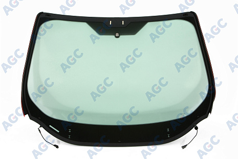 Фото MGC FORD KUGA 2012- Стекло ветровое Зеленое + Шумоизоляция -С полным обогревом-VIN-Инкапс