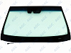 Фото MGC БЕЗ РГ! HYUNDAI SANTA FE 2012-2018 Стекло ветровое Зеленое/Голубая полоса + Шумоизоляция -Кам-С обогревом зоны дворников -ДД-Датч.влажн-VIN