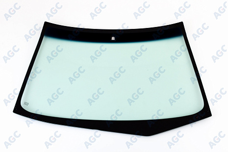 Фото MGC MITSUBISHI LANCER/EVO/CEDIA VII 4D СЕД/5D УН 2000- Стекло ветровое Зеленое/Голубая полоса
