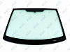 Фото MGC БЕЗ РГ! FORD FIESTA V 2002-2008 Стекло ветровое Зеленое - Solar control -VIN-Доп.обор
