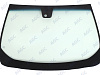 Фото NDG NISSAN MURANO 2008- Стекло ветровое Зеленое/Голубая полоса + Solar Control -Место под ДД- Изм.шелк (б/молдинга)