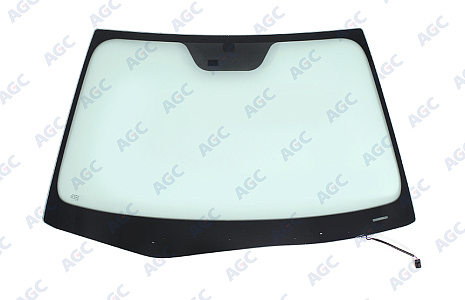 Фото MGC HYUNDAI I30 2007- Стекло ветровое Зеленое -С обогревом зоны дворников-ДД-Изм.полож.VIN
