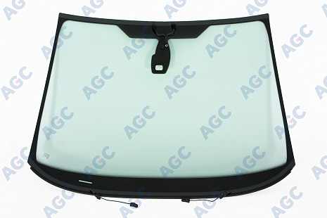 Фото MGC FORD S-MAX 2009- Стекло ветровое Зеленое + Шумоизоляция -С полным обогревом-ДД-VIN-Доп.обор- Изм.шелк