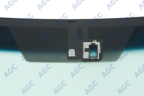 Фото MGC TOYOTA LANDCRUISER J200 2008- Стекло ветровое Зеленое/Голубая полоса -С обогревом зоны дворников-ДД-VIN- Изм.шелк