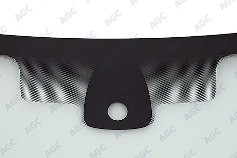 Фото NDG RENAULT MEGANE II 2002- Стекло ветровое Зеленое - Solar control -Место для ДД-VIN- Изм.шелк