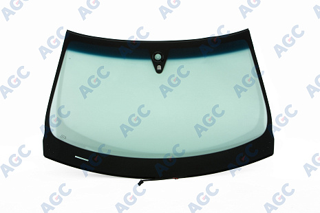 Фото MGC INFINITI EX35/QX50/J50/EL 2007- Стекло ветровое Зеленое/Голубая полоса + Solar control -С обогревом зоны дворников -ДД-VIN-Инкапс