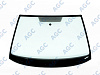 Фото MGC SKODA OCTAVIA A5 2004- Стекло ветровое Зеленое - Solar control -VIN-Инкапс