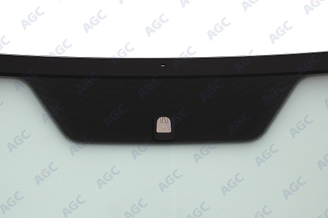 Фото MGC FORD FIESTA VI 3D-5D ХБ 2008-2019 Стекло ветровое Зеленое + Шумоизоляция -С полным обогревом-VIN-Доп.обор