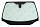 NDG FORD FOCUS III 2011- Стекло ветровое Зеленое - Solar Control -Местопод ДД-VIN- Изм.шелк (б/молдинга)