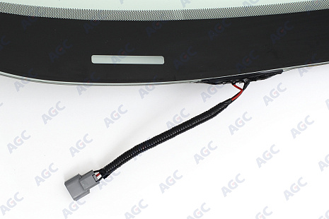 Фото MGC HONDA CRV 2015- Стекло ветровое Зеленое - Solar control -С обогревом зоны дворников -ДД-VIN