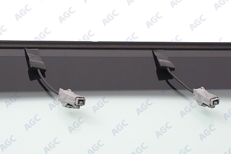 Фото MGC NISSAN X-TRAIL 2014-2018 Стекло ветровое Зеленое - Solar control -С полным обогревом-ДД-Инкапс