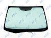Фото MGC SUBARU FORESTER 2013- Стекло ветровое Зеленое -С обогревом зоны дворников-VIN