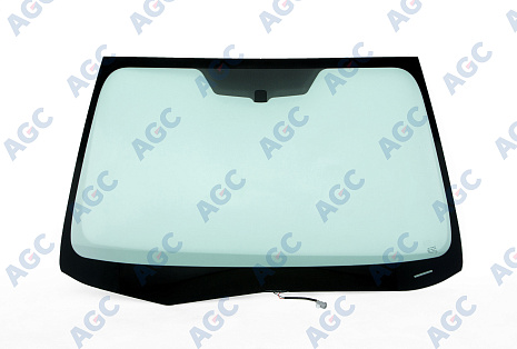 Фото MGC SUBARU FORESTER 2013- Стекло ветровое Зеленое -С обогревом зоны дворников-VIN