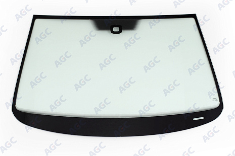 Фото NDG VOLKSWAGEN PASSAT B6 2005- Стекло ветровое Зеленое - Solar control -Место для ДД-VIN- Изм.шелк (Без молдинга)