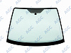 Фото MGC SUZUKI SX4/FIAT SEDICI 2006- Стекло ветровое Зеленое - Solar control - Изм.шелк