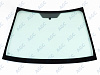 Фото MGC MITSUBISHI COLT 5D 2007- Стекло ветровое Зеленое - Из.разм