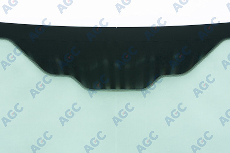 Фото MGC FORD TRANSIT CUSTOM/TOURNEO CUSTOM 2013- Стекло ветровое Зеленое - Solar control -С полным обогревом-VIN- Без держ.зерк- Доп.обор
