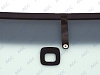 Фото NDG VOLKSWAGEN TOUAREG/PORSCHE CAYENNE 2002- Стекло ветровое Зеленое/Серая полоса + Solar control -С полным обогревом-Место для ДД-VIN- Изм.шелк (Без молдинга)