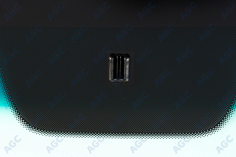 Фото MGC RENAULT KANGOO/ NISSAN KUBISTAR 2001- Стекло ветровое Зеленое/Зеленая полоса + Solar control -Из.разм