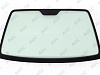 Фото NDG CHEVROLET LACETTI 5D/DAEWOO NUBIRA J200 2004-2013/RAVON GENTRA 2015- Стекло ветровое Зеленое -Ант - Без держ.зерк