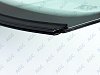 Фото MGC SKODA FABIA 2007/ROOMSTER 2006- Стекло ветровое Зеленое/Серая полоса + Solar control -VIN-Доп.обор