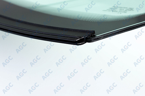 Фото MGC SKODA FABIA 2007/ROOMSTER 2006- Стекло ветровое Зеленое/Серая полоса + Solar control -VIN-Доп.обор
