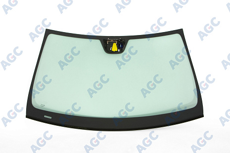 Фото MGC MERCEDES C-CLASS W204 2007- Стекло ветровое Зеленое - Solar control -Кам -Изм.ДД-VIN-Инкапс-Изм.шелк