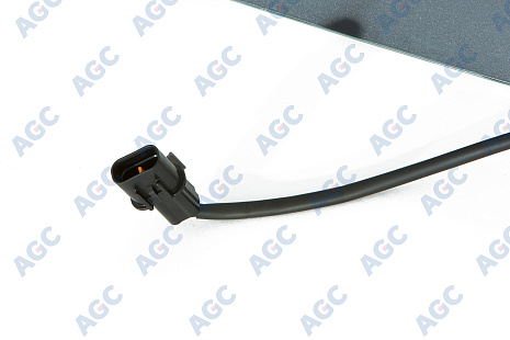 Фото MGC SSANGYONG KYRON 2005-/ACTYON 2006- Стекло ветровое Зеленое/Голубая полоса -С обогревом зоны дворников-VIN