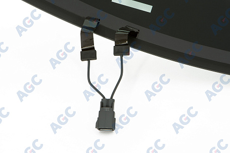 Фото MGC LAND ROVER FREELANDER 2006- Стекло ветровое Зеленое - Solar control -С полным обогревом-ДД-VIN-Доп.обор