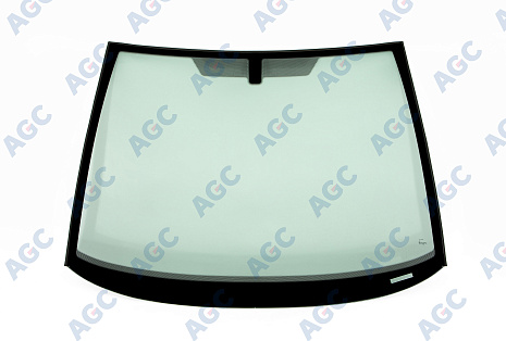 Фото AGC OPEL CORSA D 2006- Стекло ветровое Зеленое - Solar control -VIN-Инкапс