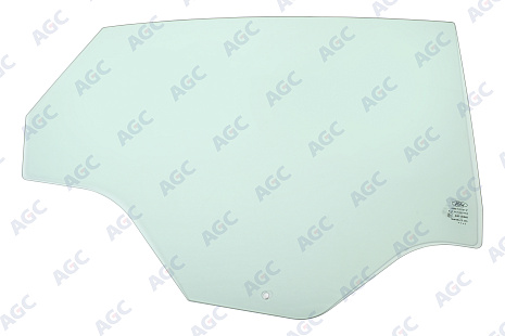Фото AGC FORD FIESTA VI 4D СЕД 2008-2019 Стекло задн.дв.опуск правое Зеленое