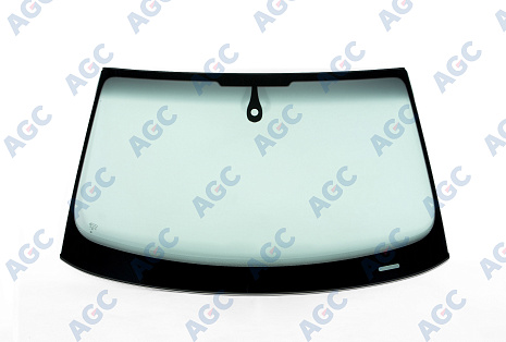 Фото MGC AUDI Q3 2011- Стекло ветровое Зеленое/Серая полоса + Шумоизоляция -ДД-VIN-Инкапс- Изм.шелк+держ.зерк