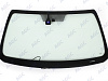 Фото MGC MITSUBISHI L200 2015-/PAJERO SPORT 2016- Стекло ветровое Зеленое -С Обогревом зоны дворн - ДД -VIN -Инкапс